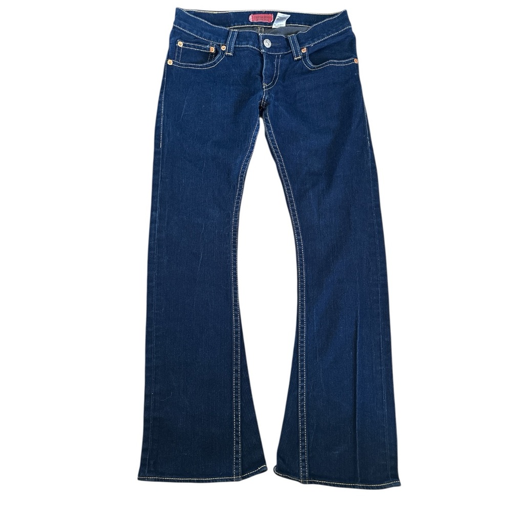 Levi's Women's Type 1 Dark Blue Boot Cut Jeans